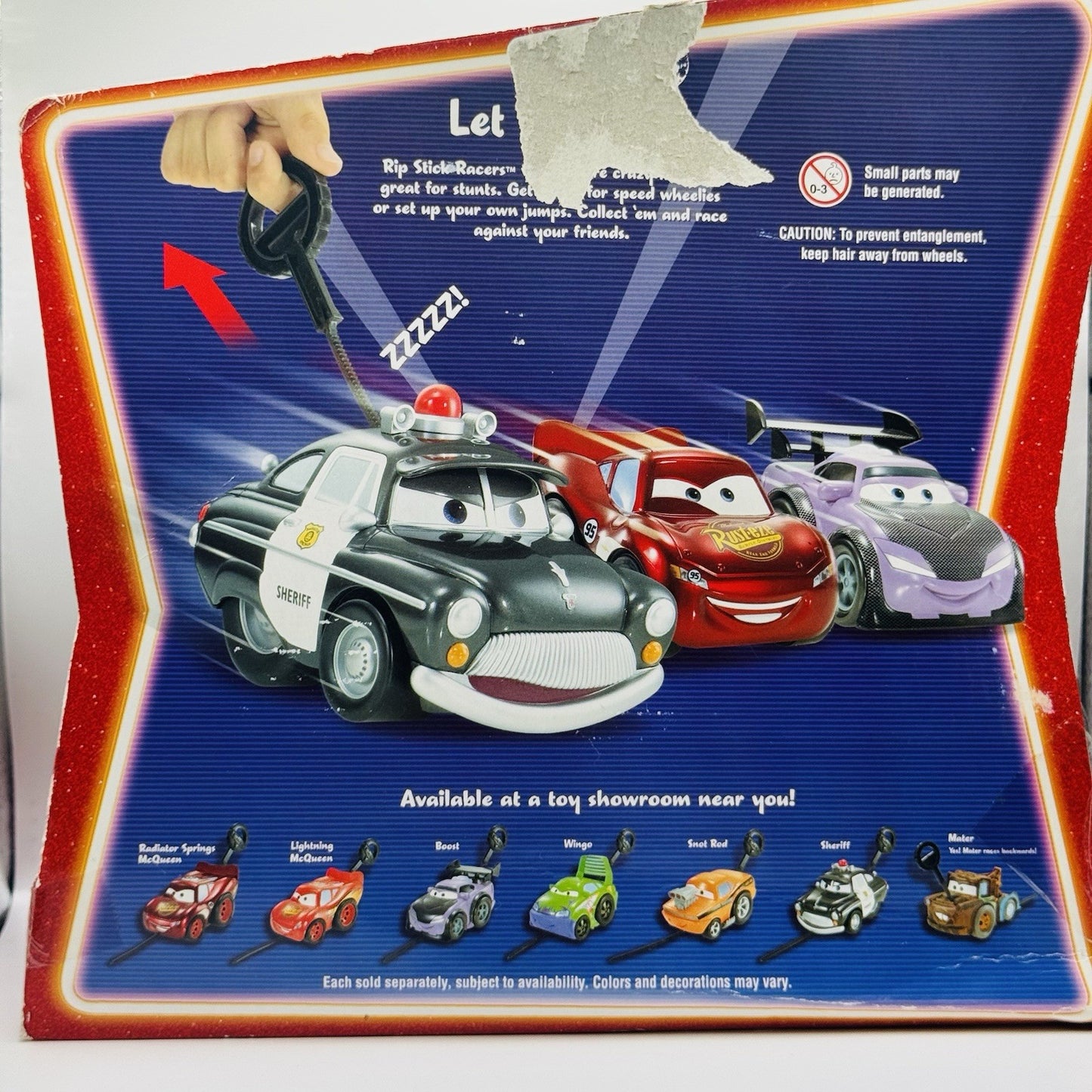 Disney Pixar Cars - RIP STICK RACERS SHERIFF - Supercharged 2007