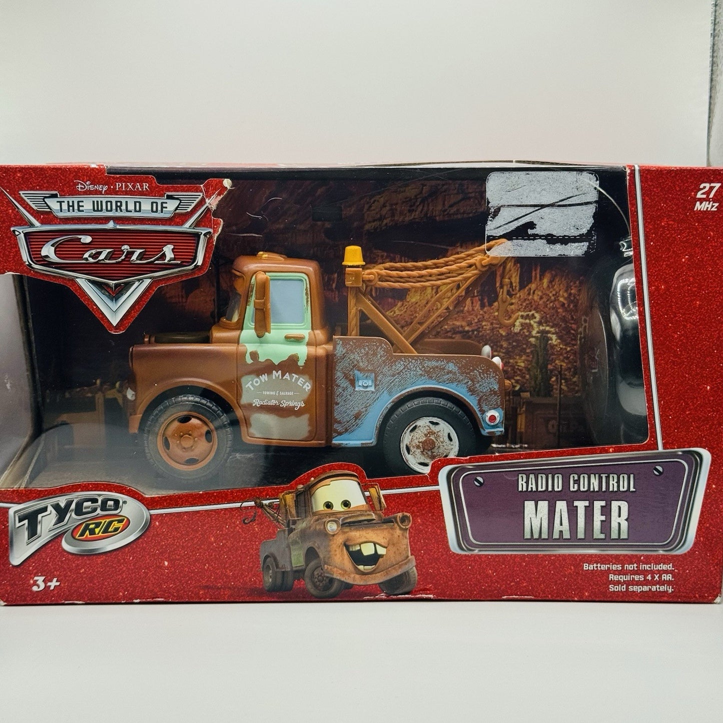 Disney Pixar Cars - TYCO RC REMOTE CONTROL MATER - World Of Cars 2008