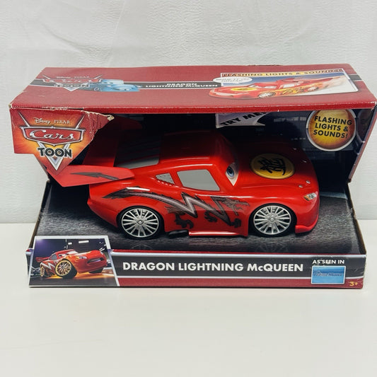 Disney Pixar Cars - 10” 1:24 Scale DRAGON LIGHTNING MCQUEEN Tokyo Mater LIGHTS