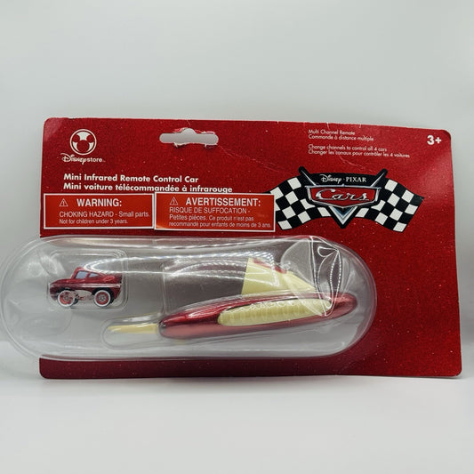 Disney Pixar Cars - Mini Infrared MCQUEEN RC REMOTE CONTROL Disney Store *AS IS*