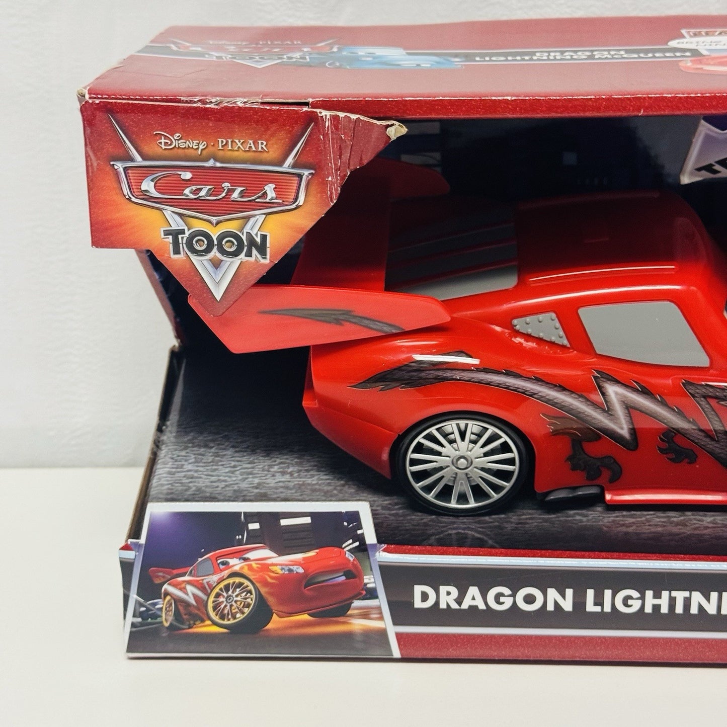 Disney Pixar Cars - 10” 1:24 Scale DRAGON LIGHTNING MCQUEEN Tokyo Mater LIGHTS