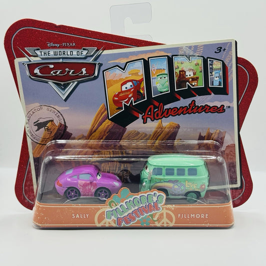 Disney Pixar Cars - Mini Adventures PINK SALLY & FILLMORE - Fillmore’s Festival