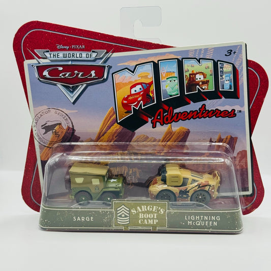 Disney Pixar Cars - Mini Adventures NIGHT VISION MCQUEEN - Sarge’s Boot Camp