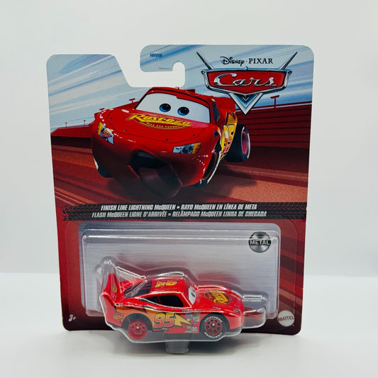 Disney Pixar Cars - FINISH LINE LIGHTNING MCQUEEN TONGUE OUT 2022 - 1:55 Diecast