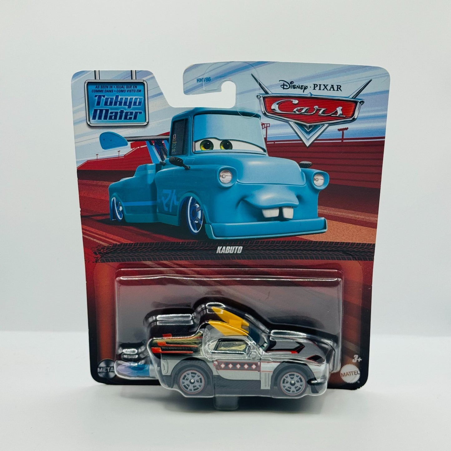 Disney Pixar Cars Toon - KABUTO WITH FLAMES Tokyo Mater 2024 - 1:55 Diecast