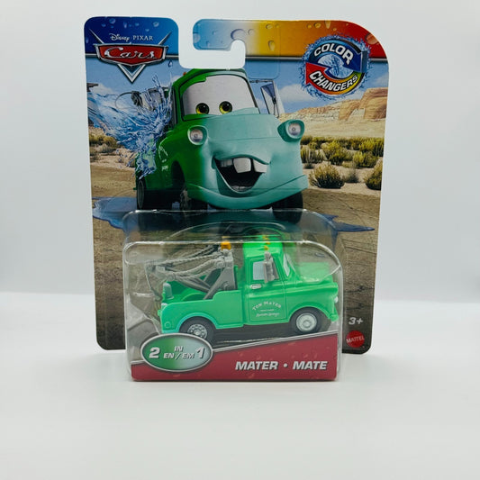 Disney Pixar Cars - COLOR CHANGERS MATER BLUE/GREEN - 1:55 Scale