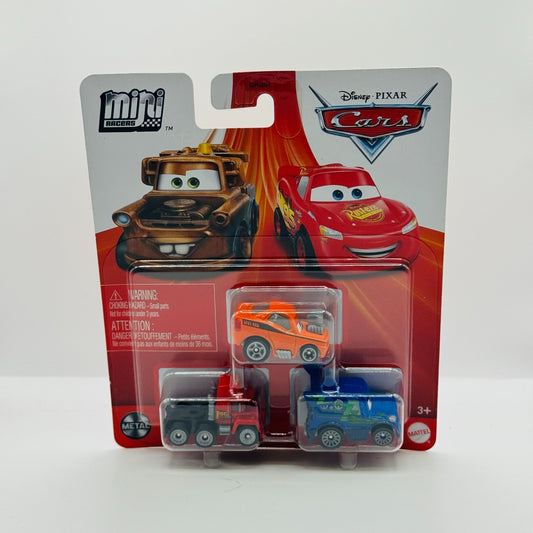 Disney Pixar Cars - Mini Racers SNOT ROD, DJ, BOOST, MACK 2022 - Diecast
