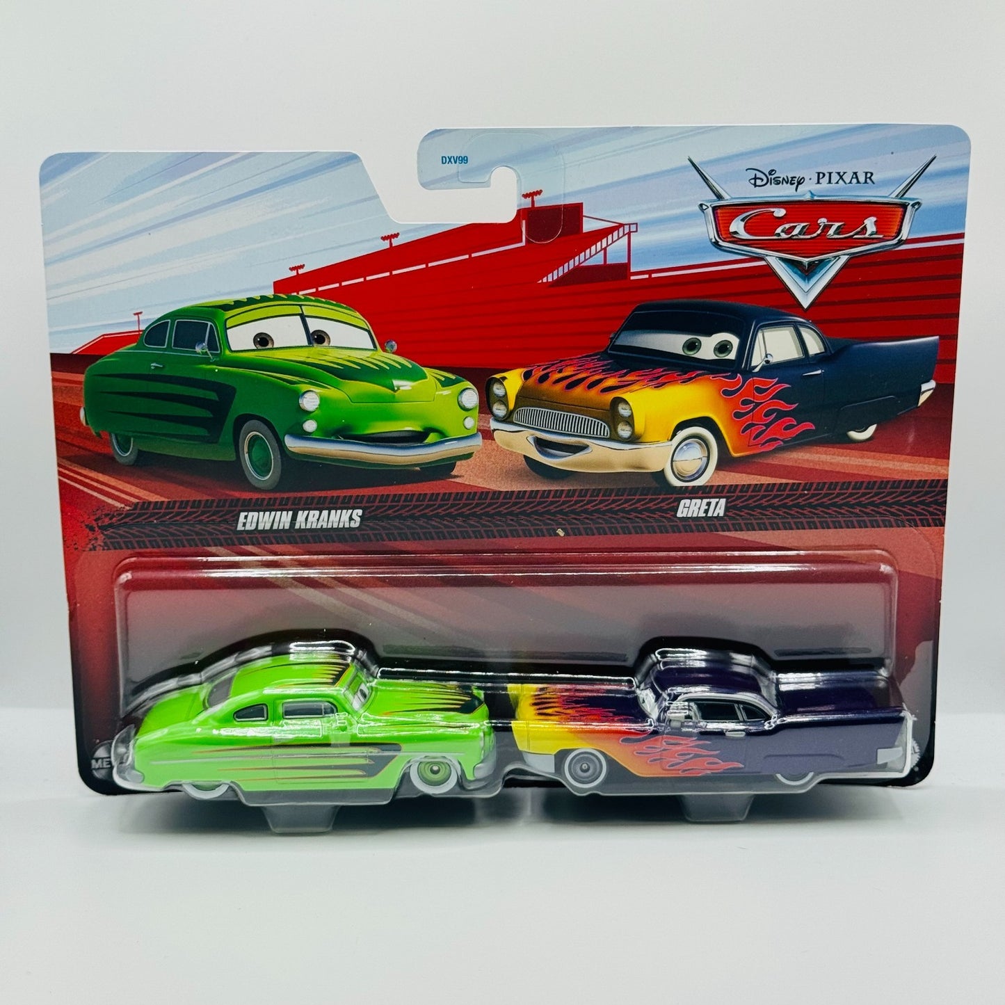 Disney Pixar Cars - EDWIN KRANKS & GRETA 2024 - 1:55 Diecast