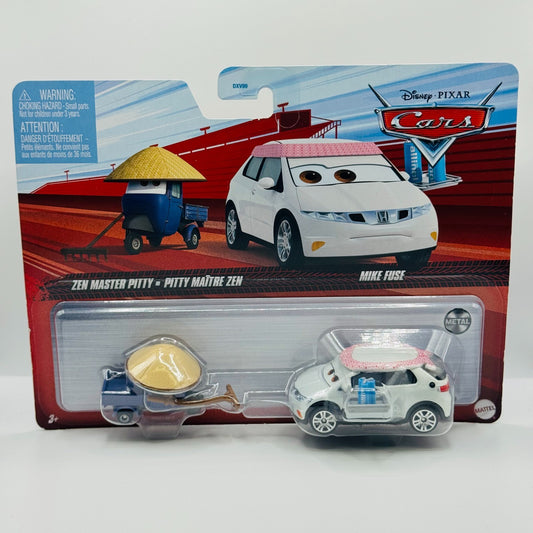 Disney Pixar Cars - ZEN MASTER PITTY & MIKE FUSE 2022 - 1:55 Diecast