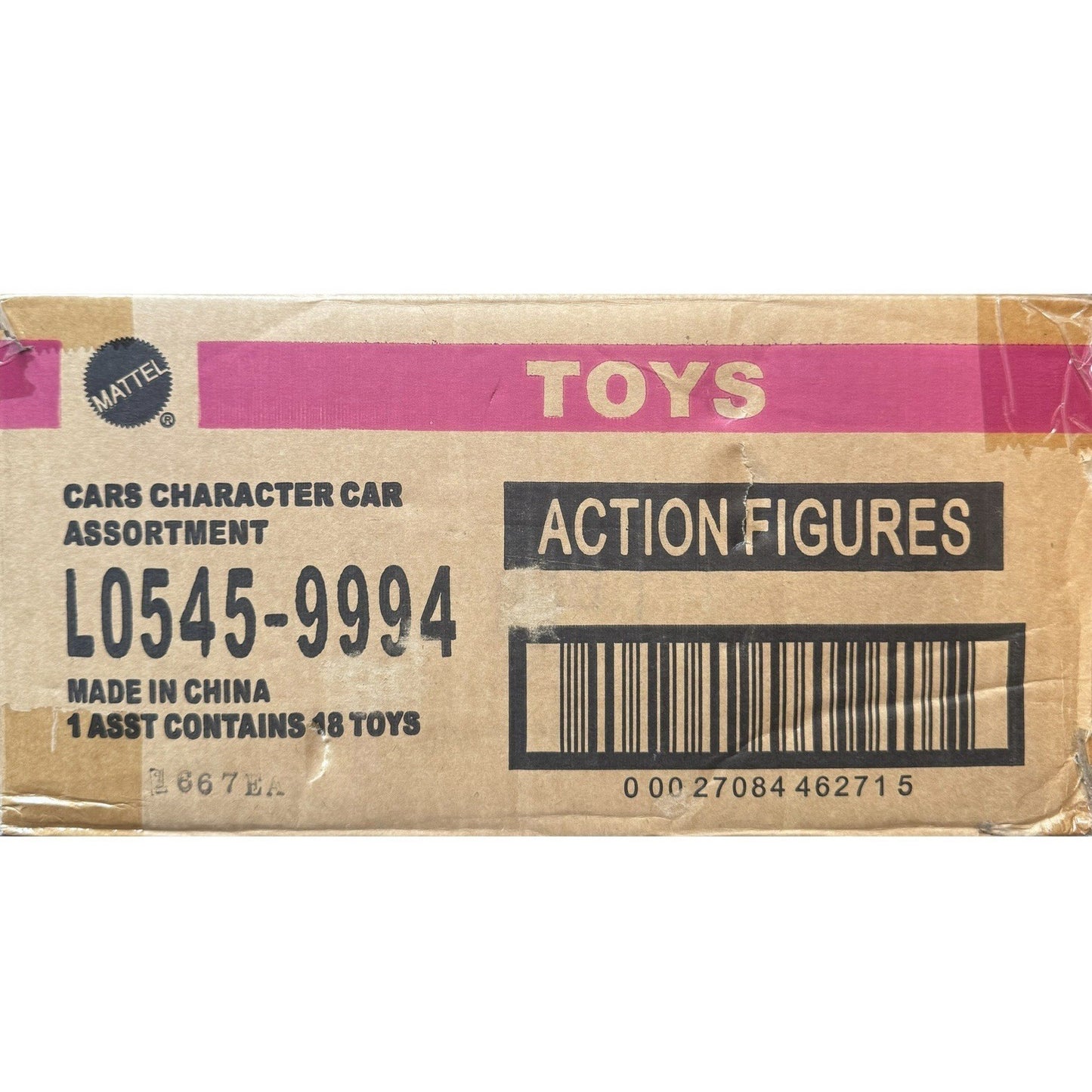 Disney Pixar Cars - 2007 SUPERCHARGED L0545-9994 CASE W/ POSTERS - 1:55 Diecast