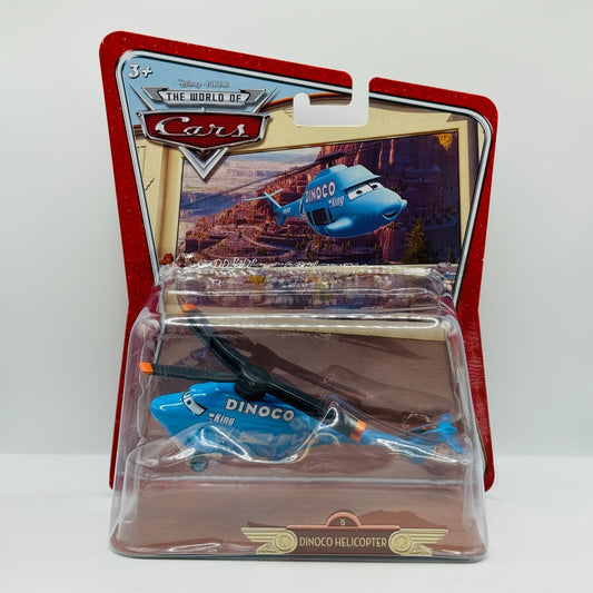 Disney Pixar Cars - DINOCO HELICOPTER ROTOR TURBOSKY DELUXE 2008 - 1:55 Diecast