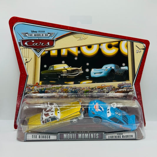 Disney Pixar Cars - TEX DINOCO & DINOCO MCQUEEN World of Cars 2008- 1:55 Diecast