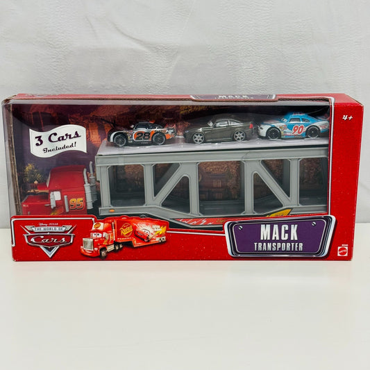Disney Pixar Cars - MACK TRANSPORTER HAULER  BOB BUMPER NITROADE - 1:55 Diecast