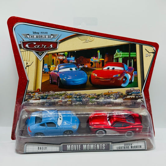 Disney Pixar Cars - SALLY & CRUISIN' MCQUEEN World of Cars 2008 - 1:55 Diecast