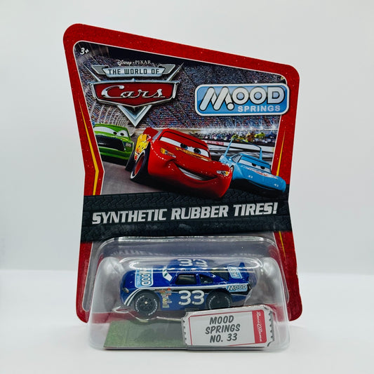 Disney Pixar Cars - MOOD SPRINGS CHUCK ARMSTRONG RUBBER TIRES 2009- 1:55 Diecast
