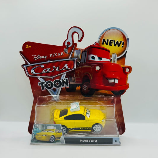 Disney Pixar Cars Toon - NURSE GTO Rescue Squad Mater 2010 - 1:55 Diecast