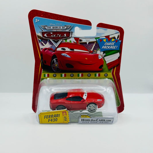 Disney Pixar Cars - FERRARI F430 CHASE PACKAGE Race O Rama 2009 - 1:55 Diecast