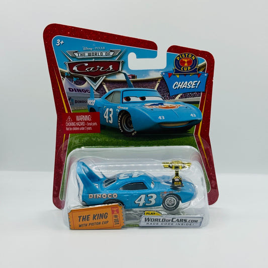 Disney Pixar Cars - THE KING WITH PISTON CUP TROPHY Chase 2009 - 1:55 Diecast