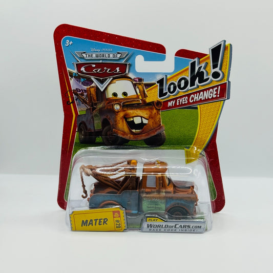 Disney Pixar Cars - TOW MATER LENTICULAR My Eyes Change 2009 - 1:55 Diecast