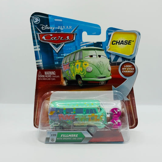 Disney Pixar Cars - FILLMORE WITH ORGANIC GAS CANS LENTICULAR Chase 1:55 Diecast
