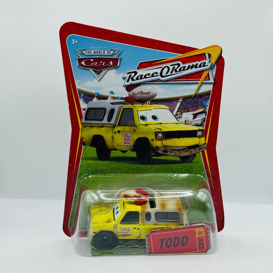 Disney Pixar Cars - TODD THE PIZZA PLANET TRUCK Race O Rama 2009 - 1:55 Diecast