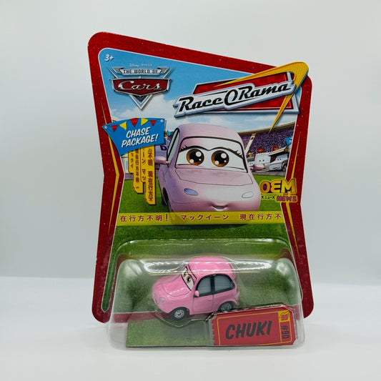 Disney Pixar Cars - CHUKI CHASE PACKAGE Race O Rama 2009 - 1:55 Diecast