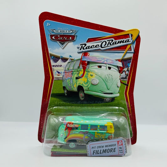 Disney Pixar Cars - PIT CREW MEMBER FILLMORE Race O Rama 2009 - 1:55 Diecast