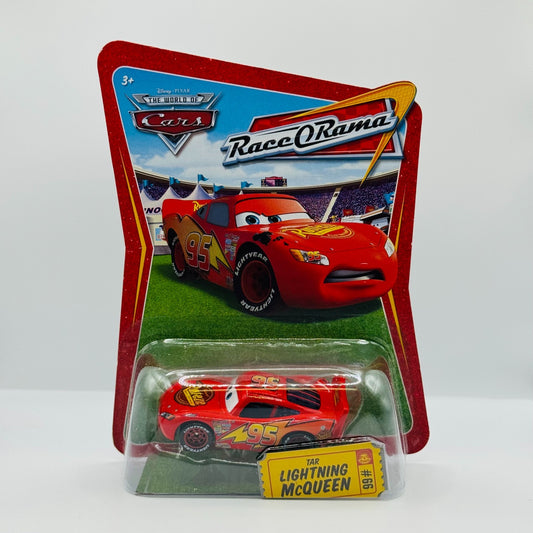 Disney Pixar Cars - TAR LIGHTNING MCQUEEN Race O Rama 2009 - 1:55 Diecast