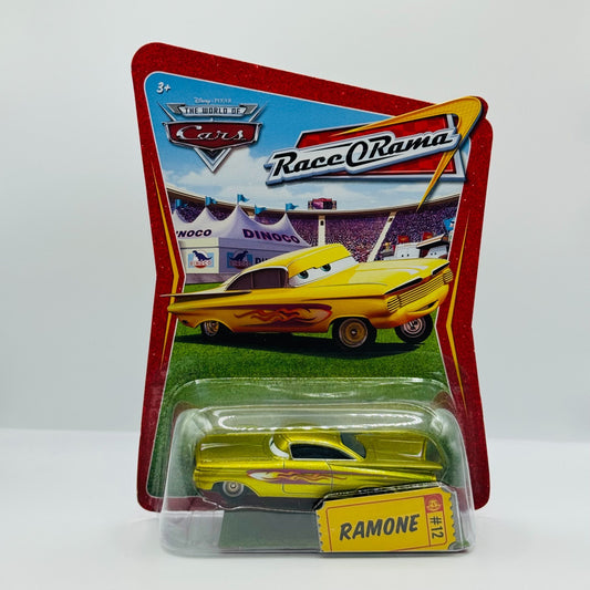 Disney Pixar Cars - YELLOW RAMONE Race O Rama 2009 - 1:55 Diecast