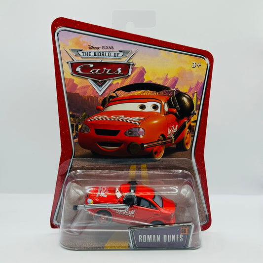 Disney Pixar Cars - ROMAN DUNES CHIEF NO STALL World Of Cars 2008 - 1:55 Diecast