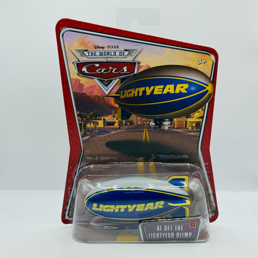 Disney Pixar Cars - AL OFT LIGHTYEAR BLIMP World Of Cars 2008 - 1:55 Diecast