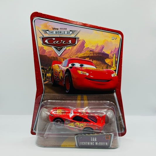 Disney Pixar Cars - TAR LIGHTNING MCQUEEN World Of Cars 2008 - 1:55 Diecast