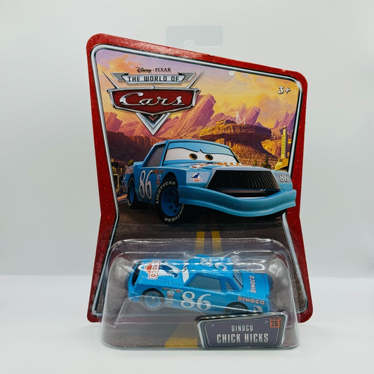 Disney Pixar Cars - DINOCO CHICK HICKS World Of Cars 2008 - 1:55 Diecast
