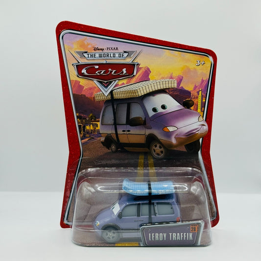 Disney Pixar Cars - LEROY TRAFFIK World Of Cars 2008 - 1:55 Diecast
