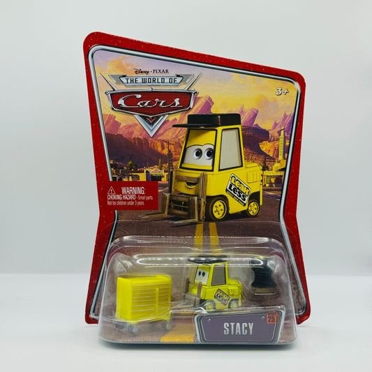 Disney Pixar Cars - STACY LEAK LESS PITTY World Of Cars 2008 - 1:55 Diecast