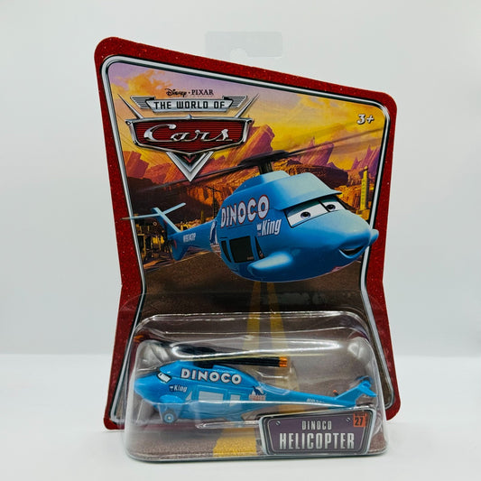 Disney Pixar Cars ROTOR TURBOSKY DINOCO HELICOPTER World Cars 2008 1:55 Diecast