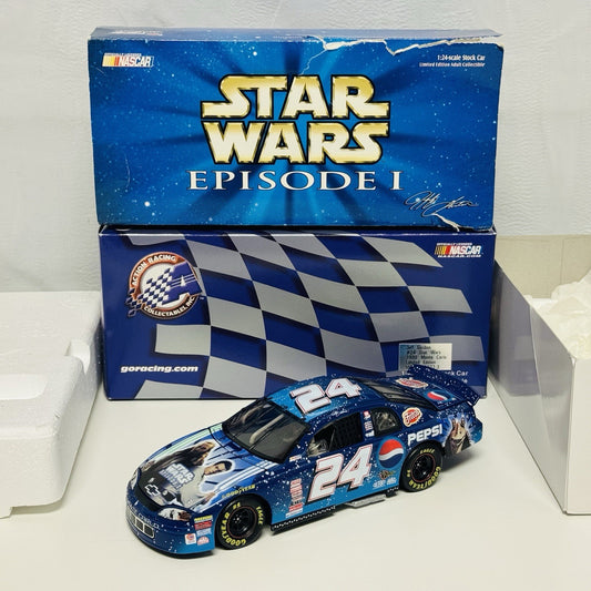 1999 Jeff Gordon PEPSI STAR WARS EPISODE 1 Action Racing Stock Car 1:24 Diecast