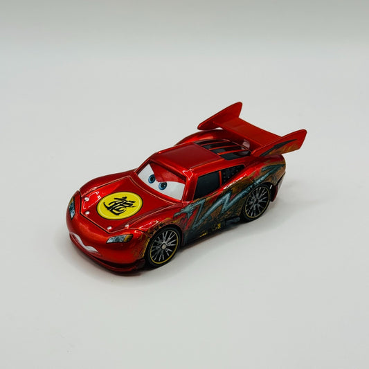 Disney Pixar Cars - DRAGON MCQUEEN WITH METALLIC FINISH Tokyo Mater 1:55 Diecast