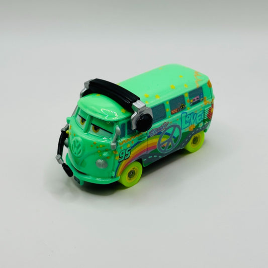 Disney Pixar Cars - GLOW RACERS FILMORE HEADSET (Glow In The Dark)- 1:55 Diecast