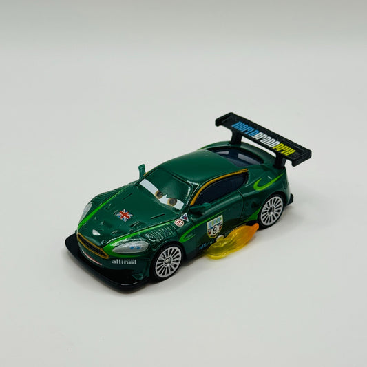 Disney Pixar Cars - NIGEL GEARSLEY WITH FLAMES WGP- 1:55 Diecast
