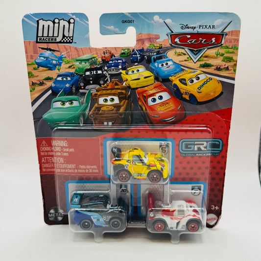 Disney Pixar Cars - Mini Racers GRC MIGUEL CAMINO SHU TODOROKI JACKSON - Diecast