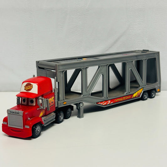 Disney Pixar Cars - MACK TRANSPORTER TRUCK HAULER FITS 6 CARS - 1:55 Scale