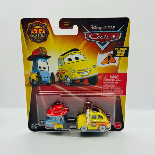 Disney Pixar Cars - RACE & RESUE LUIGI & GUIDO 2025 - 1:55 Diecast
