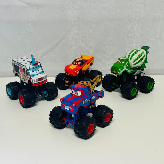 Disney Pixar Cars MONSTER TRUCK MATER PADDY I-SCREAMER Disney Store 1:43 Diecast