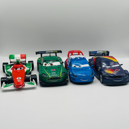 Disney Pixar Cars - WGP RACERS LIGHT UP *UNTESTED* Disney Store - 1:43 Diecast