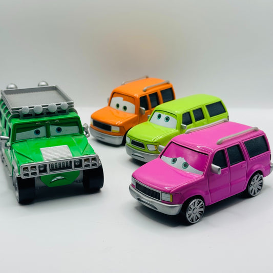 Disney Pixar Cars SARGE'S BOOT CAMP TJ HUMMER FRANK CHARLIE MURPHY 1:55 Diecast