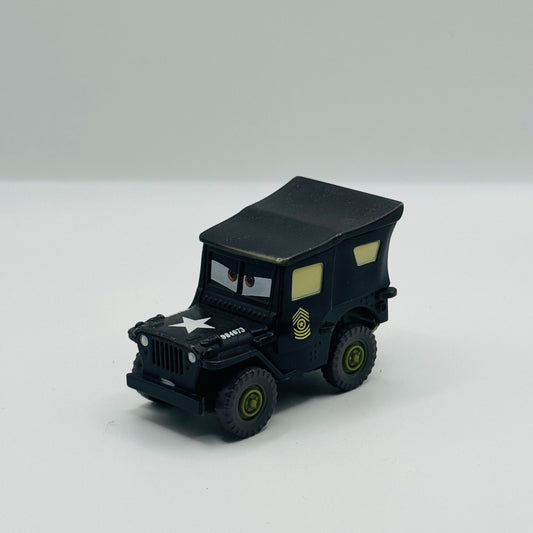 Disney Pixar Cars - COLOR CHANGERS SARGE BLACK/ GREEN 2010 - 1:55 Scale
