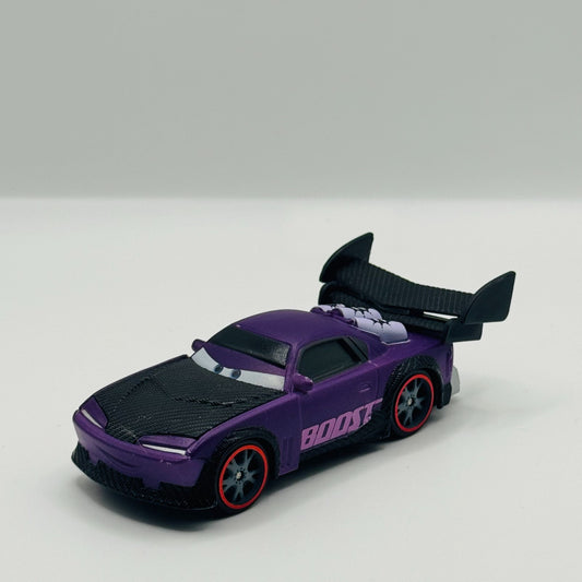 Disney Pixar Cars - COLOR CHANGERS BOOST PURPLE/ WHITE 2010 - 1:55 Scale