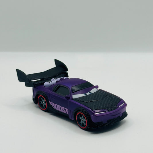 Disney Pixar Cars - COLOR CHANGERS BOOST PURPLE/ WHITE 2010 - 1:55 Scale