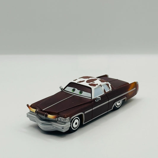 Disney Pixar Cars - COLOR CHANGERS TEX DINOCO BROWN/ YELLOW 2010 - 1:55 Scale
